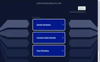 Niletravelandtours.net Screenshot 2024-04-23 16:16:17