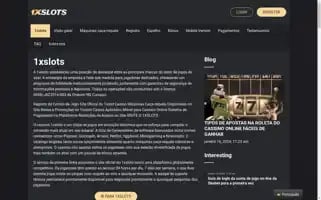 1xslots-casino.com.br Screenshot 2024-06-13 16:12:40