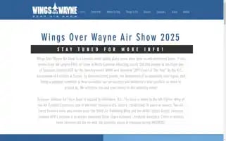 Wingsoverwayneairshow.com Screenshot 2024-05-17 00:07:48