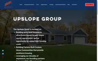 Upslopegroup.com Screenshot 2024-07-03 07:43:10
