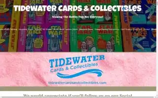 Tidewatercardsandcollectibles.com Screenshot 2024-05-14 12:22:58