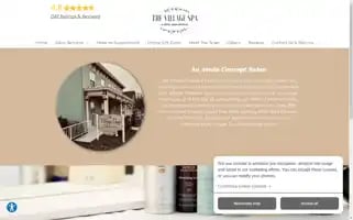 Thevillagespasalon.com Screenshot 2024-05-16 21:21:36