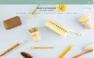 Thesoapdispensary.com Screenshot 2024-05-04 22:56:20