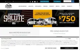 Colonialairstream.com Screenshot 2024-06-12 16:08:31