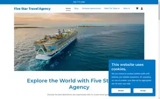 Fivestartravelagency.com Screenshot 2024-04-24 10:37:25