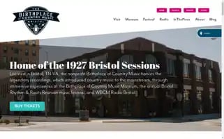 Birthplaceofcountrymusic.org Screenshot 2024-06-17 19:24:05