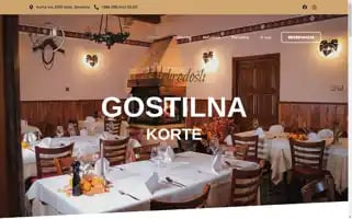 Gostilnakorte.si Screenshot 2024-06-11 08:58:53