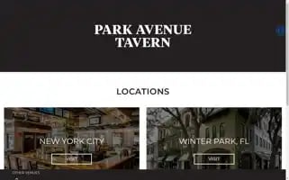 Parkavenuetavern.com Screenshot 2024-06-30 00:11:00