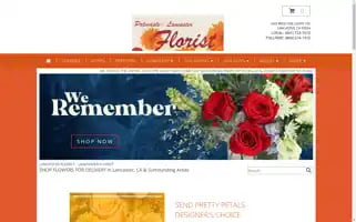 Palmdalelancasterflorist.com Screenshot 2024-05-16 11:30:30