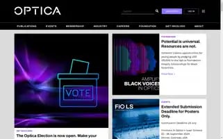 Optica.org Screenshot 2024-07-02 08:09:24