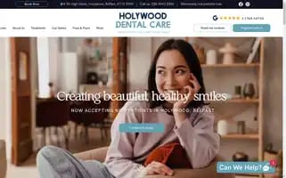 Holywooddentalcare.co.uk Screenshot 2024-07-02 07:36:30
