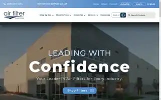 Airfiltersidaho.com Screenshot 2024-05-15 10:44:28