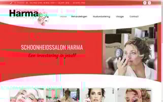 Schoonheidssalonharma.nl Screenshot 2024-05-21 05:15:17