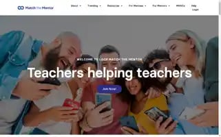 Matchthementor.com Screenshot 2024-05-20 01:06:38