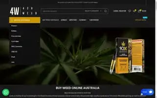 420auweed.com Screenshot 2024-05-22 03:45:29