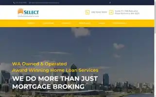 Selectmortgageservices.com.au Screenshot 2024-06-15 09:10:13