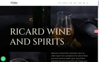 Ricardwineandspirits.com Screenshot 2024-05-24 22:14:53