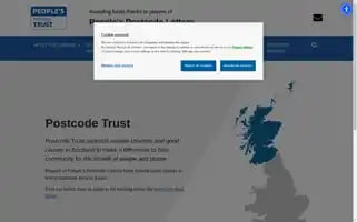 Postcodetrust.org.uk Screenshot 2024-07-09 19:00:19