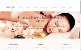 Viviansspa.com Screenshot 2024-05-16 23:27:50