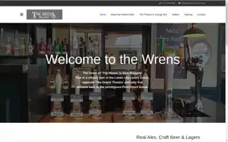 Thewrenshotel.co.uk Screenshot 2024-04-23 11:55:20