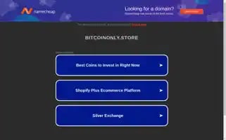 Bitcoinonly.store Screenshot 2024-05-20 04:36:50