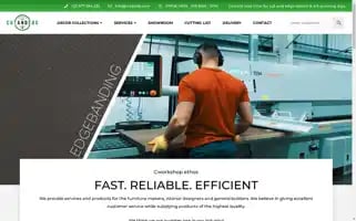 Cutandedgexpress.com Screenshot 2024-05-21 10:54:51