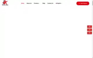 Krobosteel.com Screenshot 2024-06-16 02:01:54