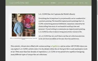 Laclinefineart.com Screenshot 2024-06-19 00:37:49