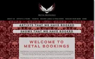 Metalbookings.com Screenshot 2024-06-15 02:09:10