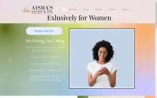 Aishassalonandspa.com Screenshot 2024-05-08 11:16:56