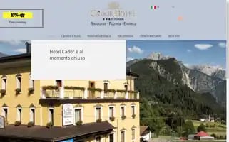 Cadorhotel.it Screenshot 2024-04-14 09:40:25