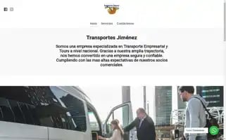 Transtoursjimenez.com Screenshot 2024-04-27 03:35:44