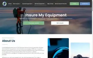 Insuremyequipment.com Screenshot 2024-05-12 10:20:58