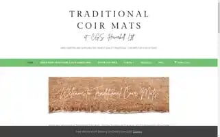 Traditionalcoirmats.co.uk Screenshot 2024-05-18 07:02:30