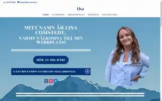 Lisacomstedt.se Screenshot 2024-05-26 17:06:47