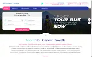 Shriganeshtravells.com Screenshot 2024-04-16 01:53:32
