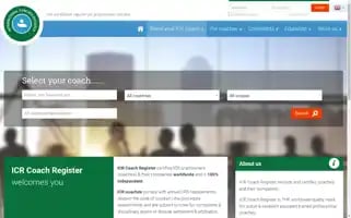 Icr-coachregister.com Screenshot 2024-06-16 17:25:57