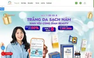 Vienuongdianbeauty.com Screenshot 2024-05-25 02:54:40
