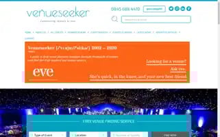 Venueseeker.com Screenshot 2024-05-14 20:50:25