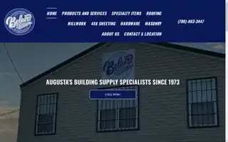 Belairbuildingsupply.com Screenshot 2024-05-15 13:56:55