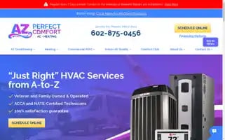 Azperfectcomfort.com Screenshot 2024-07-05 17:20:06