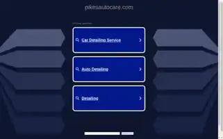 Pikesautocare.com Screenshot 2024-05-13 09:51:15
