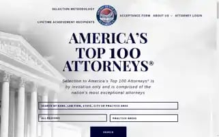 Americastop100attorneys.com Screenshot 2024-06-11 20:03:36