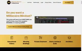 Millionairemindsettradinggroup.com Screenshot 2024-05-28 21:11:55