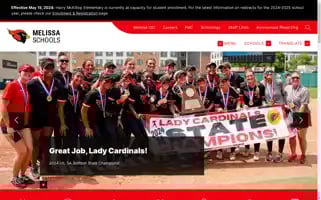 Melissaisd.org Screenshot 2024-06-28 21:39:50