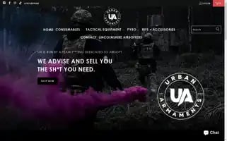 Urban-armaments.co.uk Screenshot 2024-05-22 02:07:03