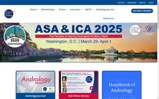 Andrologysociety.org Screenshot 2024-07-08 13:48:20