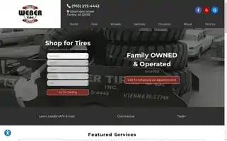 Webertirecompany.com Screenshot 2024-05-15 00:55:22
