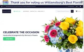 Morrisonsflowersandgifts.com Screenshot 2024-05-16 08:23:19