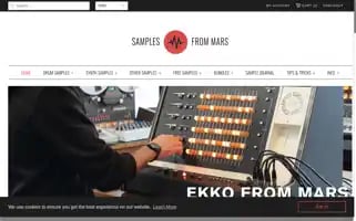 Samplesfrommars.com Screenshot 2024-05-05 15:55:31